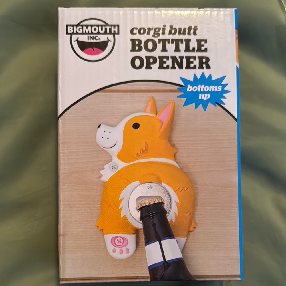 Corgi Butt Bottle Opener - Orange